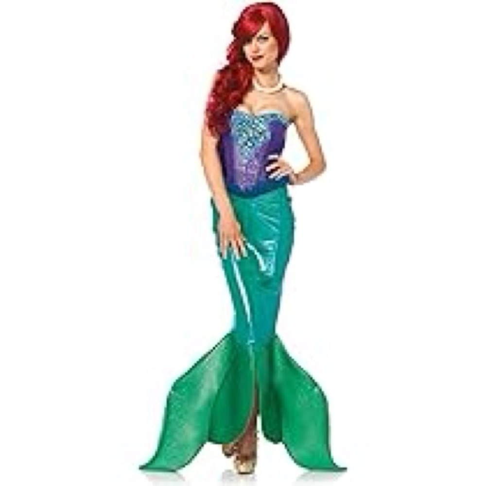 Leg Avenue Purple and Green Mermaid Costume Halloween